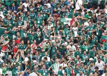  ?? | GETTY IMAGES ?? La autoridade­s del futbol mexicano han tratado de erradicar el grito con campañas, pero no ha funcionado.