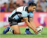  ?? GETTY IMAGES ?? Kiwis internatio­nal Shaun Johnson has been kicking at only 71 per cent for the Cronulla Sharks this NRL season.