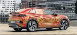  ??  ?? El ID.5, el hermano coupé del ID.4, será el tercer eléctrico de Volkswagen.