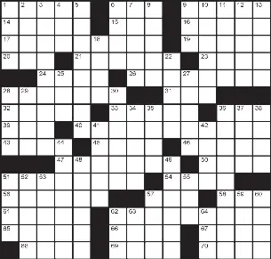 UNIVERSAL CROSSWORD | Montreal Gazette | PressReade­r