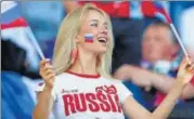  ?? GETTY IMAGES ?? Argentina’s Football Associatio­n’s observatio­ns on Russian women will not go down well with the World Cup host country.