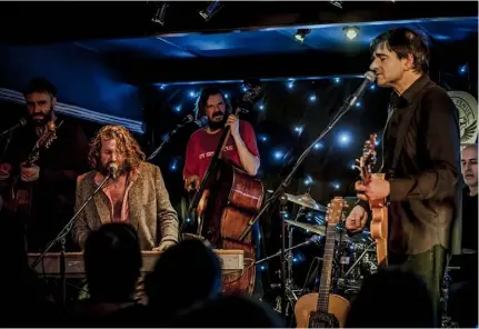  ??  ?? HOT STUFF: Hothouse Flowers’s ‘I Can See Clearly Now’ topped the UK’s download charts this week