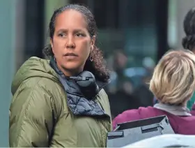  ?? SPINKS/NETFLIX AIMEE ?? Director Gina Prince-Bythewood during the filming of “The Old Guard.” The action film, starring Charlize Theron, premieres this week on Netflix.