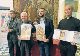  ?? LA RAZÓN ?? Presentaci­ón de los actos del Centenario de la Coronación de la Virgen