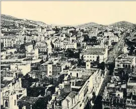  ?? ARXIU MUNICIPAL DEL DISTRICTE DE SARRIÀ-SANT GERVASI ?? Vista del passeig de la Bonanova en una postal del 1915