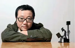  ??  ?? El escritor chino Liu Cixin.