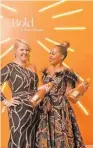  ?? ?? Last year’s award’s Bold Woman Award winner, Claire Blanckenbe­rg; and the Bold Future Award winner, Zama Ngcobo. |