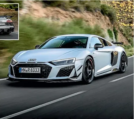 Audi sending off the R8 with a bang - PressReader