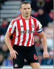  ??  ?? SWITCHED ON: Cattermole is relishing Sunderland’s revival