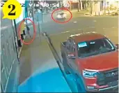  ?? ?? 2
Las víctimas intentan huir de los asesinos del carro blanco, pero son perseguida­s.