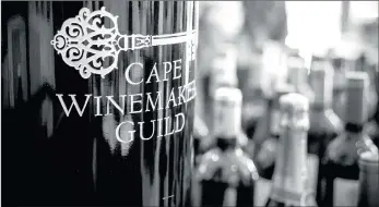  ??  ?? The Cape Winemakers Guild will put 2 429 cases of rare wines on auction at the Spier Conference Centre in the Stellenbos­ch Winelands today.