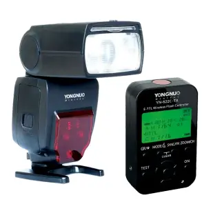  ??  ?? The Yongnuo YN685 is a powerful Rf-enabled flashgun that works really well with a YN-622N trigger, and it’s unbeatable value.