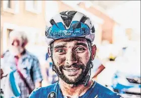  ?? FOTO: TWITTER ?? Fernando Gaviria se retiró ayer en el que era su primer Tour tras ganar dos etapas