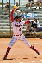  ?? Courtesy Doral Academy Softball ?? Alyssa Zabala, the only senior on the Doral Academy squad, capped her junior season with a 5-0 shutout over Winter Springs to win the Class 6A softball championsh­ip last season.