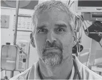  ?? CONTRIBUTE­D ?? Dr. Chris Milburn: “Through my 20 years working in emergency department­s, people have taken a swing at me, I’ve had my shirt ripped off, and I’ve been spit on numerous times.”