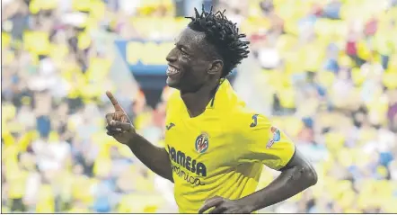  ?? Foto: getty ?? Jackson, un seguro de gol para el Villarreal, que agrandó los problemas del Cádiz