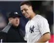  ?? KATHY WILLENS/THE ASSOCIATED PRESS ?? Young stars like Aaron Judge have helped the Yankees get off to a strong start this season.