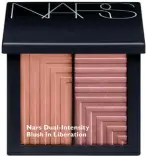  ??  ?? Nars Dual- Intensity Blush in Liberation