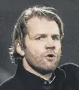  ??  ?? 0 Robbie Neilson watched Hearts win comfortabl­y