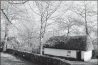  ??  ?? An iconic Irish cottage is part of the Bunratty Castle & Folk Park in County Clare, Ireland.