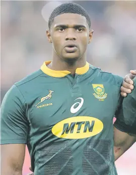  ?? Picture: Gallo Images ?? FORM MAN. Warrick Gelant will get another chance at fullback when the Springboks take on England in the third Test at Newlands tomorrow.