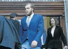  ?? Picture: RUVAN BOSHOFF ?? ‘UNFAZED’: Henri van Breda leaves the High Court in Cape Town on Friday