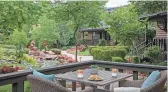  ?? L'AUBERGE DE SEDONA ?? The view from the deck of a Garden Cottage at L’Auberge de Sedona resort in Arizona.