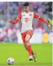  ?? FOTO: IMAGO IMAGES ?? Bayern-Youngster Aleksandar Pavlovic (19) kann sich für einen EM-Platz empfehlen.