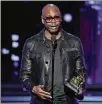  ?? GETTY IMAGES ?? Dave Chappelle is nominated for a Grammy again this year.