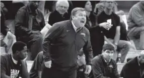  ?? Steve Nehf, Denver Post file ?? Mike Brookhart, pictured leading Cherry Creek boys basketball in February, says he felt it was time for a change of schools.