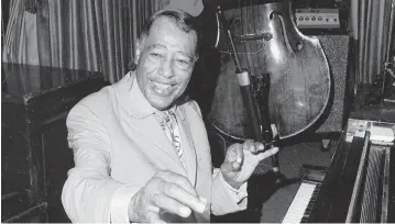  ?? EMMETT W. FRANCOIS USA Today Network file photo ?? White audiences appreciate­d the revolution­ary artistry of Duke Ellington.