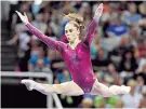  ??  ?? Making a stand: Mckayla Maroney