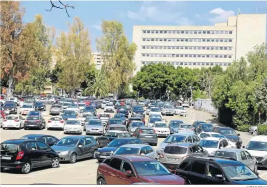  ?? JAVIER ALBIÑANA ?? Parcela donde se proyecta el tercer hospital de Málaga.