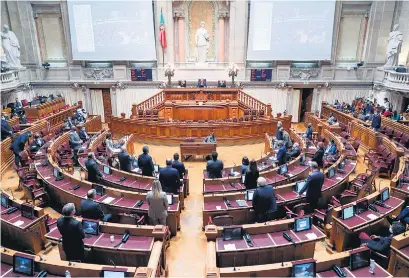  ?? EFE ?? El Congreso de Portugal dio un fuerte respaldo a la ley de eutanasia.