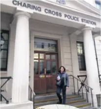  ??  ?? Policijska stanica u kojoj se predao Policijska stanica Charing Cross u koju je ušetao Ivica Todorić; u trenutku ulaska nitko nije obraćao pažnju na sijedog gospodina