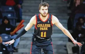  ?? PHOTOS BY CURTIS COMPTON / CCOMPTON@AJC.COM ?? RJ Hunter upbeat about his play and credits the comfortabl­e relationsh­ip he’s built with the College Park coaching staff.