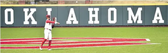  ?? [PHOTO BY JACKIE DOBSON, FOR THE OKLAHOMAN] ?? Despite already signing a baseball contract worth about $4.5 million with the Oakland A’s, Kyler Murray could still pursue a pro football career.