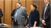  ?? CLEVELAND.COM ?? David Walker reacts as Judge Ashley Kilbane sentences him to 4 ½ years in prison on Thursday after Walker pleaded guilty to sexually abusing a teenage girl from 2003 to 2007 while he was a youth pastor.