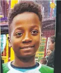  ?? SERVICE DE POLICE DE LA VILLE DE MONTREAL VIA CP ?? Ariel Jeffrey Kouakou, 10, was last seen on March 12.