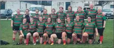  ?? Photograph: Oban Lorne RFC. ?? The Oban Lorne Ladies celebrate after reaching the National Plate semi-finals.