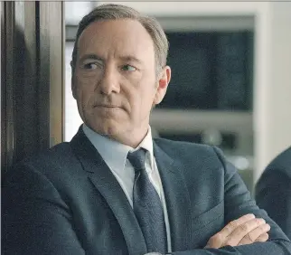  ?? NETFLIX ?? The Netflix series House of Cards will end without disgraced star Kevin Spacey.