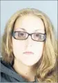  ?? San Mateo County Sheriff's Office ?? SARAH LOCKNER, 25, is charged with trying to kill baby born last week.