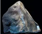  ?? ?? The Murchison meteorite, which landed in Australia in 1969, is among those found to contain the four key compounds needed to form DNA.