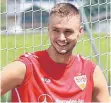  ?? FOTO: IMAGO IMAGES ?? Bleibt entspannt: Sasa Kalajdzic, begehrter VfB-Stürmer.