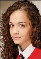  ??  ?? Naive: Rita Ora as a schoolgirl