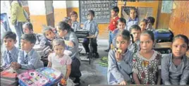  ??  ?? The Punjab government has been asked to examine the possibilit­y of shifting the anganwadi centres to campus of nearby primary schools to ensure universal enrolment. HT FILE