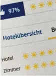  ?? Foto: dpa ?? Zu schön, um wahr zu sein? Hotels werden online besonders häufig bewertet – nicht immer ganz ehrlich.