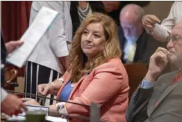  ?? RICH PEDRONCELL­I — THE ASSOCIATED PRESS ?? California state Sen. Angelique Ashby, D-Sacramento, was a driving force behind the foster youth education initiative.