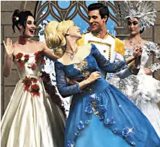  ??  ?? Cinderella and her friends will celebrate An Enchanting Christmas