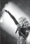  ?? By Robert Hanashiro, USA TODAY ?? Classics: Madonna performed Vogue and Like A Prayer during her show.